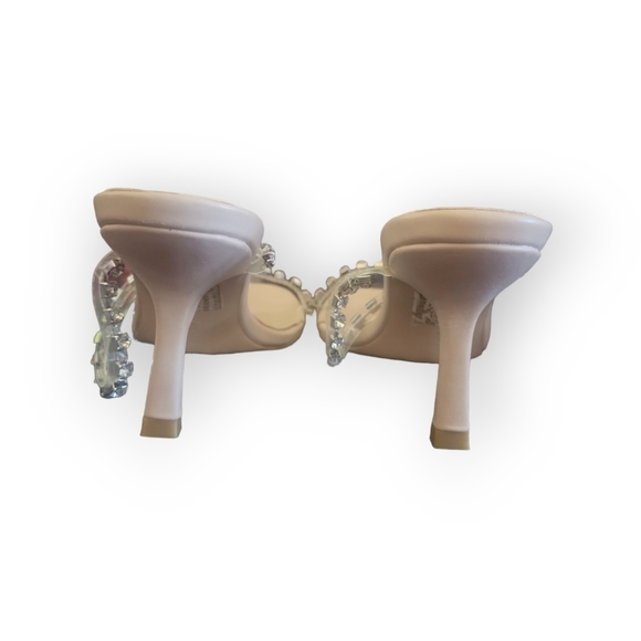 MISS GUIDED Crystal Sandal High Heels Shoes - Size 5 / 35 - Picture 5 of 5